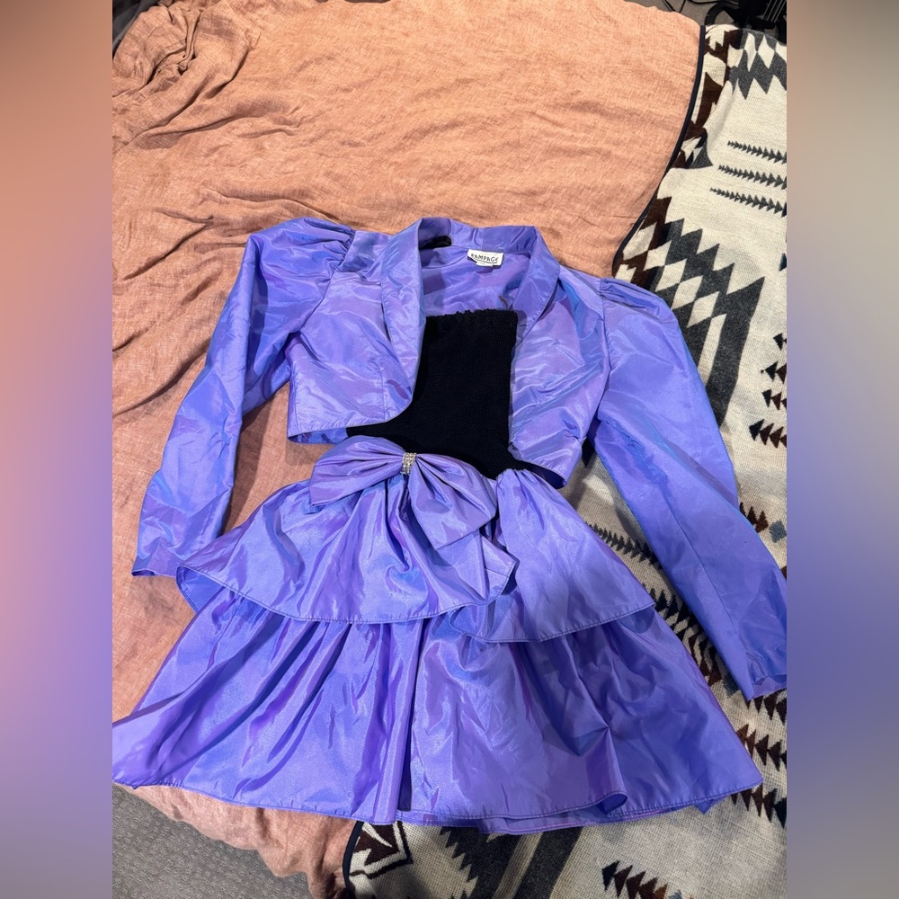 80s prom dress